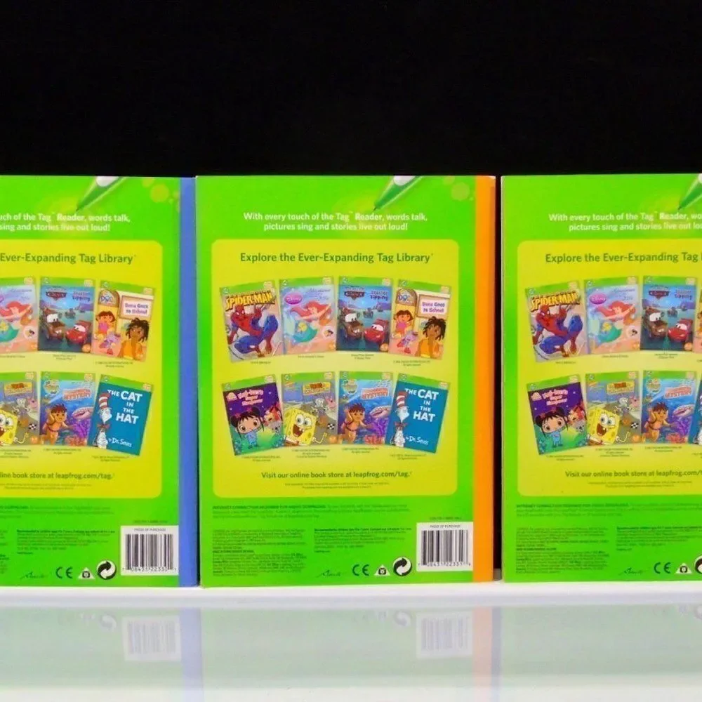 Leap Frog Tag Reading System 3 Learn to Read Books